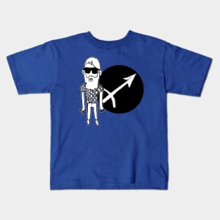 Sagittarius Zodiac Man, Sagittarius Guy Kids T-Shirt